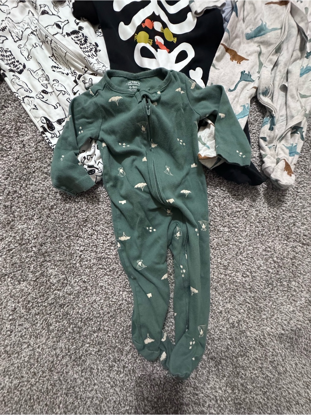 Mixed Pattern Baby One-Piece Bodysuits - Multi Color Pack - Picture 4 of 4